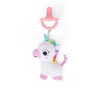 Bright Starts Juguete mordedor SootheMate con peluche de unicornio, con mordedor desmontable, para bebés desde recién nacidos