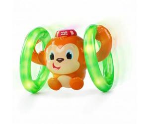 Bright Starts Little Roll & Glow Monkey Juguete Musical para gatear