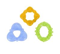 Bright Starts, Mordedores Chill & Teethe Juguete para la dentición del bebé relleno de agua y sin BPA, a partir de 3 meses