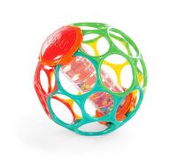 Bright Starts, Oball Easy Grasp Rollin' Rainstick Sonajero Causa y Efecto para Bebés, a Partir de 3 Meses
