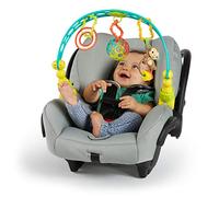 Bright Starts OBall Flex 'n Go Arco de Actividades para Llevar sin BPA Juguete para Cochecito de bebé, Edad recién Nacido +