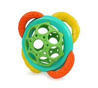 Bright Starts Oball Grasp & Teethe Easy Grasp, Juguete mordedor infantil, sin BPA, multicolor, unisex