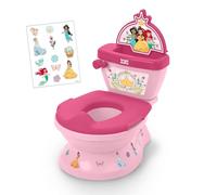 Disney Princess My Size - Sistema 2 en 1 para entrenamiento de orinal para niños pequeños con sonidos realistas de enrojecimiento, saludos y melodías, para edades de 18 meses, hasta 50 libras