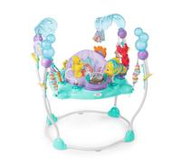Bright Starts, Sea of Activities: Saltador de Actividades para Bebés de La Sirenita de Disney, con Juguetes Interactivos, Luces y Música, Incluye Princesa Ariel, 6-12 Meses (Azul)