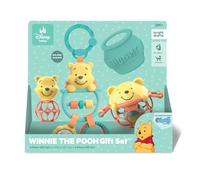 Bright Starts Set Regalo Silly Ole Bundle Disney Baby Winnie the Pooh - Pack 5 Juguetes para Recién Nacidos y Bebés