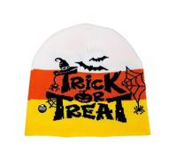 (Bright yellow) Adult Teens LED Light up Knitted Hat Winter Warmer Cycling Windproof Hat