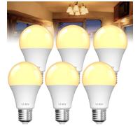 BrightArk Bombilla LED 7W E27 12V-85V de Bajo Voltaje, Blanco Cálido 3000K, Equivalente a 60W con Base E27 de Rosca Edison, Ideal para Sistemas de Baterías Solares Aisladas.