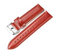 Brightassistant Correa de reloj de cuero 20/22 mm liberación rápida Spring Bar Watchgurte, 18mm, Cuero