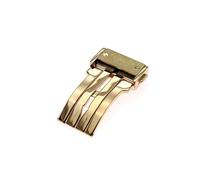 BrightBulb Accesorios de hebilla de reloj de acero inoxidable de 18/20/22/24 mm, adecuados para Hu-blot Big-Bang fusion-Oro Rosa 20mm
