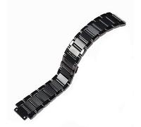 BrightBulb Pulsera con correa de acero inoxidable de 27 mm para Hengbao Baoyubo Classic Fusion Big-Bang Reloj con correa de acero-Negro 27mm