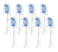 BrightDeal Recambios para Dientes Sensibles - Pack de 8 Cabezales para Encías Sensibles Compatibles con Philips Sonicare - Blanco