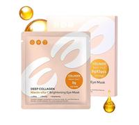 Brightening Eye Patch, Soothing Under Stickers, 2x1.5 Inches Puffiness Reducer with Hydrogel Formula, Gentle Cooling Eye, Dark Circle with Spa Style, Skincare Essential for Home Sleep