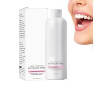 Brightening Mouth Rinse - 8oz Freshs Mouthwash, Bubble Formula with Whitening Effect, Stain Removal with Deep Cleaning, Orals Care Solution, Breath Freshener for Daily Use