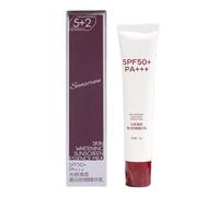 Brightening Sunscreen SPF 50+ | Facial Sun Protection Cream, Lightweight Sunblock Lotion for Beach, Swimming, Sports, Hiking, Running, Vacation, Gardeners, Boaters, Athletes, Travelers, Outdoor