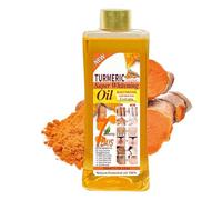 Brightening Turmeric - 300ml Moisturizing Body Face | Natural Hydrating with Turmeric Extracts, Softening, Revitalizing, Enhancing Skin Radiance for Daily Skincare and Massage