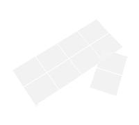 BRIGHTFUFU 10 Láminas Adhesivas Difusoras de Luz de Tono Claro para Iluminación en Hogar y Oficina, Material Pet de 6x6cm con Reducción de Deslumbramiento y Ahorro Energético