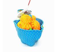 BRIGHTFUFU 10 Piezas Conjunto de Juguetes de Playa para Juguetes de Agua Cubo y Pala Portátil para y Diversión al Aire