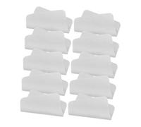 BRIGHTFUFU 10piezas Paños De Microfibra para Limpiar Gafas y Pantallas Paño De Suede para Lentes Smartphones y Joyas para y Uso