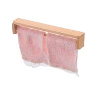 BRIGHTFUFU 1juego Mini Towel Rack para Casa De Accesorio Decoración De para Coleccionistas Estante De Toallas Rosa para Baños De Juguete