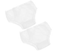BRIGHTFUFU 2 Piezas Pañal Adulto Reutilizable Diseño a Prueba de Fugas, Fabricado en Eva, Adecuado para Personas Mayores Discapacidad