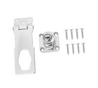 BRIGHTFUFU 2 piezas Pestillos de Seguridad para Muebles Cerraduras Resistentes la Corrosión con Llave Bloqueo para Puertas Madera Fácil Instalación y Alta Durabilidad