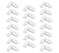 BRIGHTFUFU 20 Pares Juego de Almohadillas Nasales Cuadradas de Silicona para Gafas, Suaves y Antideslizantes, Ideales para Movimientos Activos y Entrenamientos