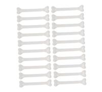 BRIGHTFUFU 20 Piezas Huesos de Plástico para Halloween Decorativos Realistas Accesorios y Duraderos para Fiesta Temática y Decoración Espeluznante