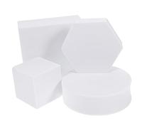 BRIGHTFUFU 4piezas Accesorios De Fotografía Geométricos Props Decorativos para Productos Estilo Chic para Joyas y Cosméticos para Sesiones Cafeterías y Tiendas De Maquillaje
