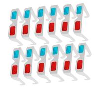 BRIGHTFUFU 70 Gafas 3D de Papel Rojo y Azul Anaglifo Gafas para Películas 3D en Casa y Cine y TV para Adultos Pack de Cartón para Entretenimiento