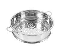 BRIGHTFUFU Cesta de Vapor Inoxidable con Mangos Prácticos para Cocina y Restaurantes para Panecillos y Dumplings Diseño y de Energía