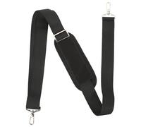 BRIGHTFUFU Correa de Hombro Ajustable Ancha para Bolso de Computadora, Correa de Repuesto Gancho Metálico Resistente para Bolsa de Mensajero, Accesorios para Portátiles y Viajes
