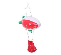 BRIGHTFUFU Decoración Navideña Inflable Nave Espacial Resistente al Clima para Exterior Globos Gigantes para Fiestas de Navidad y Año Adorno Temático Espacial para Reuniones Familiares