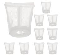 BRIGHTFUFU Filtros de Pulverizador de Pintura sin Aire 8mm, Malla Fina Resistente 10 Piezas para Repuesto y Mantenimiento en Proyectos de Pintura y Bricolaje