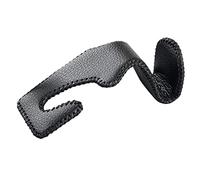 BRIGHTFUFU Gancho para Asiento Trasero de Coche Organizador Multifunción de PU Resistente Colgador para Bolsas Paraguas y Ropa Instalación Rápida y Segura para Interiores Automotrices