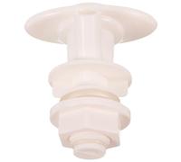BRIGHTFUFU Grifo de agua de plástico con pulsador beige, repuesto para enfriador de agua y cubo de agua, para almacenamiento conveniente y evitar derrames