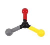 BRIGHTFUFU Herramienta para Entrenamiento de Coordinación Mano-Ojo y Velocidad Bastón de Poliuretano y Palitos de Colores, Adecuado para Ejercicios Psicomotrices Infantiles