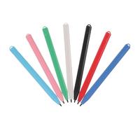 BRIGHTFUFU Lápiz para Tableta de Repuesto para Tableta de Dibujo LCD, Paquete de 7 Bolígrafos de Plástico Fáciles de Instalar para Práctica de Escritura en Niños