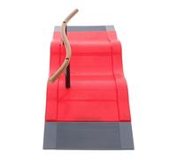 BRIGHTFUFU Mini Parque de Patinaje para Dedos, Kit de Rampa de Plástico Reutilizable, Accesorio para Patineta de Dedo Infantil, Diseño Compacto y Color Aleatorio, Juguete