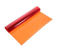 BRIGHTFUFU Película Transparente Naranja para Filtro De Color En Iluminación De Estudio y Fotografía, Hojas De Gel Livianas para Luces Led y Efectos De Teatro, Tamaño Grande para Uso Profesio