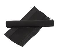 BRIGHTFUFU Protector de Cadena para Bicicleta de Neopreno 2 Piezas Negro | Barrera contra Grasa, Cierre de Gancho y Bucle, Costuras Reforzadas, para Trayectos Diarios y Viaje