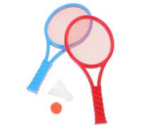 BRIGHTFUFU Raquetas de Tenis para Plástico Resistente Incluye Pequeño para Fácil Agarre para Aire y Aprendizaje Infantil Accesorio Deportivo para Niñas Color Aleatorio Color Aleatorio