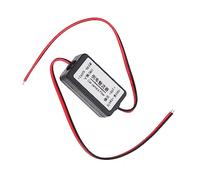 BRIGHTFUFU Rectificador de Cámara de Trasera para Vehículo Condensador de de Potencia de 12v Filtro Estabilizado para Cámara de Instalación Alta Confiabilidad