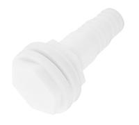 BRIGHTFUFU Tapón de Drenaje pasacascos Drenaje de ventilación Marino ABS Blanco para Casco de Barco y sentina Marina Mejora de Drenaje y Mantenimiento