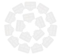 BRIGHTFUFU Tapones Antipolvo Rj45 para Puerto de Red, 50 Unidades, Protectores de Conexión para Router y Pc, Cubiertas de Color Claro, Accesorios para Evitar Polvo y Daños en Ordenadores
