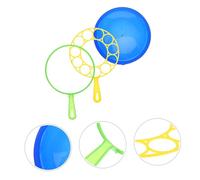 BRIGHTFUFU Varitas para Hacer Burbujas con Bandeja Varitas de para Pompas Juguete Infantil para Exteriores Fiestas Playa y Picnic