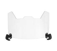 BRIGHTFUFU Visera Sistema de Instalación Rápida Transparente de Plástico y Protección UV para Casco de Fútbol Americano para Partidos Intensos y Entrenamiento