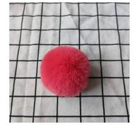 BrightGlow 20 pompones de piel sintética, pompones de piel de conejo, pompones suaves para manualidades, pompones de piel sintética, pompones de peluche esponjosos, pompones para gorras, decoración