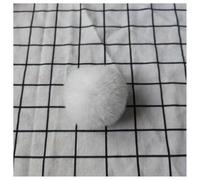BrightGlow 20 pompones de piel sintética, pompones de piel de conejo, pompones suaves para manualidades, pompones de piel sintética, pompones de peluche esponjosos, pompones para gorras, decoración