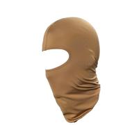 BrightGlow Pasamontañas de verano con protección UV, transpirable, máscara para moto, camuflaje, resistente al viento, para hombre y mujer, arena, Talla única