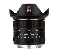 Brightin Star Lente Prime de enfoque manual F2 III de 12 mm para cámaras Fujifilm XF-Mount sin espejo, gran angular APS-C, apertura grande, apto para XT5, XT4, XT30, XPRO3/1, XT200, XS10, XA7, XE4,